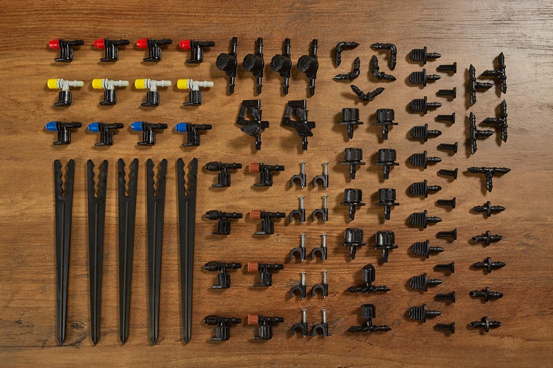 Orbit 69500 92-Piece Drip Irrigation Assortment Kit, Black - Image 4